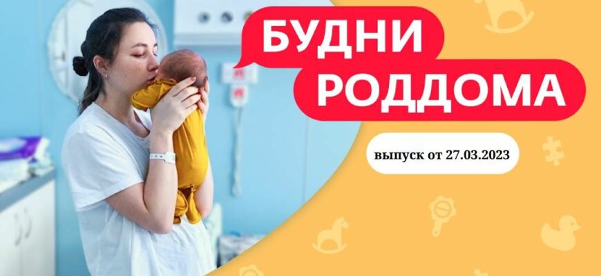 Будни роддома выпуск от 27.03.2023